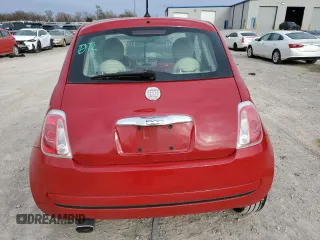 2014 FIAT 500 Pop with VIN 3C3CFFAR1ET252852, listed as a Copart auction lot 48021325 with 110,402 mi miles and Salvage Title. Bid and sale history available at carsss.com. Image 6.