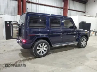 2020 Mercedes-Benz G with VIN W1NYC6BJ8LX345414, listed as a Copart auction lot 86448874 with 14,261 mi miles and Salvage Title. Bid and sale history available at carsss.com. Image 3.