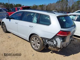 2019 Volkswagen Golf SportWagen S with VIN 3VW117AU5KM509395, listed as a IAAI auction lot 41648241 with 73,840 mi miles. Bid and sale history available at carsss.com. Image 3.