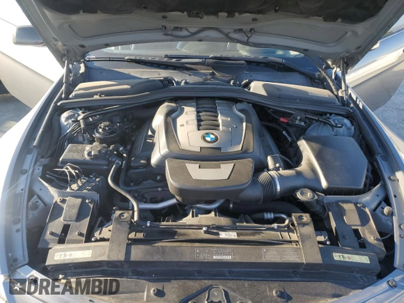 2009 BMW 6 Series 650i with VIN WBAEB535X9C224051, listed as a Copart auction lot 46105185 with 152,898 mi miles and Salvage Title. Bid and sale history available at carsss.com. Image 11.