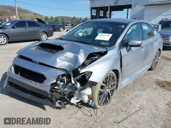 2020 Subaru WRX STI with VIN JF1VA2E61L9832819, listed as a IAAI auction lot 41963978 with 38,545 mi miles. Bid and sale history available at carsss.com. Image 6.