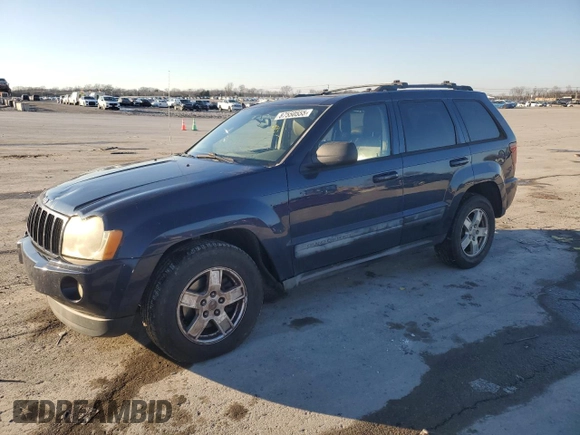 2006 Jeep Grand Cherokee Laredo with VIN 1J4HS48N26C149080, listed as a Copart auction lot 87550555 with 245,001 mi miles and Salvage Title. Bid and sale history available at carsss.com. Image 1.