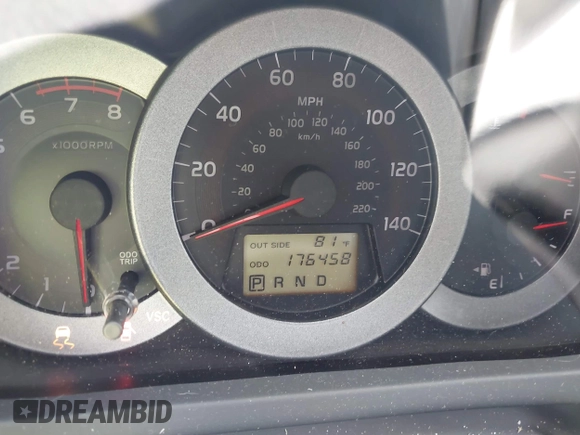2006 Toyota RAV4 with VIN JTMZD33V866020359, listed as a IAAI auction lot 42225669 with 176,458 mi miles and . Bid and sale history available at DreamBid. Image 7.
