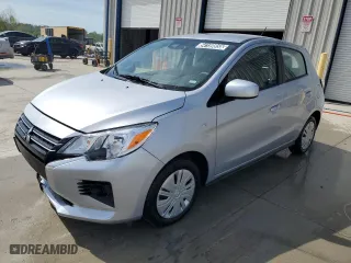 2024 Mitsubishi Mirage ES with VIN ML32AUHJ3RH016852, listed as a Copart auction lot 54159855 with 14,059 mi miles and Clean Title. Bid and sale history available at carsss.com. Image 1.