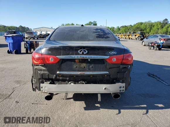 2017 Infiniti Q50 Premium z VIN JN1EV7AP9HM737748, wystawiony jako Copart lot #53266615 z przebiegiem 117 489 mil mil oraz Szkoda całkowita • Salvage title. Historia ofert i sprzedaży dostępna na DreamBid. Obrazek 6.