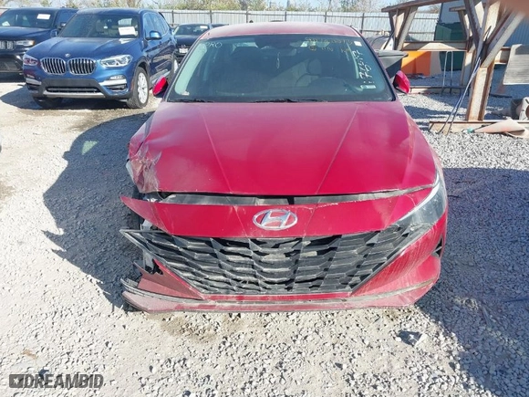 2021 Hyundai Elantra SE with VIN KMHLL4AG9MU176417, listed as a IAAI auction lot 40780073 with 63,347 mi miles. Bid and sale history available at carsss.com. Image 12.