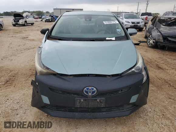 2018 Toyota Prius Two with VIN JTDKBRFU5J3076248, listed as a Copart auction lot 51899175 with 131,677 mi miles and Salvage Title. Bid and sale history available at carsss.com. Image 5.