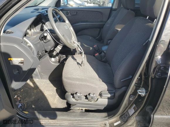 2008 Kia Sportage LX with VIN KNDJE724887549110, listed as a Copart auction lot 80168724 with 185,280 mi miles and Clean Title. Bid and sale history available at carsss.com. Image 7.