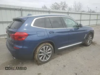 2019 BMW X3 xDrive30i with VIN 5UXTR9C59KLE11205, listed as a Copart auction lot 49008155 with Not Provided miles and Salvage Title. Bid and sale history available at DreamBid. Image 3.