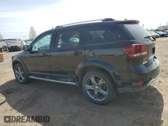2017 Dodge Journey Crossroad Plus with VIN 3C4PDDGG4HT627196, listed as a Copart auction lot 56418055 with 245,628 mi miles and Clean title. Bid and sale history available at DreamBid. Image 2.