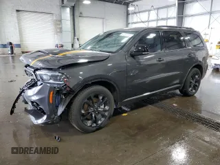 2023 Dodge Durango R/T с VIN 1C4SDJCT1PC695784, выставлен на аукционе Copart как лот 61181005 с пробегом 13 286 миль миль и Списание • Salvage title. История ставок и продаж доступна на DreamBid. Изображение 1.