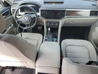 2018 Volkswagen Atlas SEL Premium with VIN 1V2NR2CA4JC575843, listed as a Copart auction lot 54007065 with 114,873 mi miles and Salvage title. Bid and sale history available at DreamBid. Image 8.