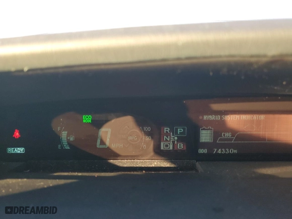 2015 Toyota Prius Plug-In Advanced with VIN JTDKN3DP4F3073298, listed as a Copart auction lot 42485145 with 74,330 mi miles and Salvage Title. Bid and sale history available at carsss.com. Image 9.