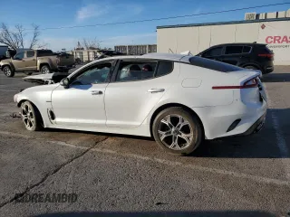 2020 Kia Stinger GT-Line with VIN KNAE15LA3L6080929, listed as a Copart auction lot 45218465 with 61,072 mi miles and Salvage Title. Bid and sale history available at DreamBid. Image 2.