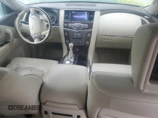 2015 Infiniti QX80 with VIN JN8AZ2NF9F9570610, listed as a Copart auction lot 74380164 with 0 mi miles and Non Repairable. Bid and sale history available at carsss.com. Image 8.