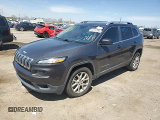 2017 Jeep Cherokee Latitude z VIN 1C4PJLCS0HW586444, wystawiony jako Copart lot #52772195 z przebiegiem 194 101 mil mil oraz Czysty tytuł • Clean title. Historia ofert i sprzedaży dostępna na DreamBid. Obrazek 1.