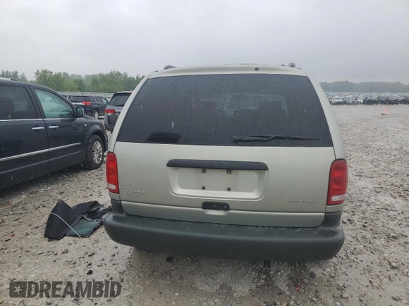 1999 Dodge Caravan with VIN 2B4GP25G6XR462202, listed as a Copart auction lot 58992235 with Not provided miles and Clean title. Bid and sale history available at DreamBid. Image 6.