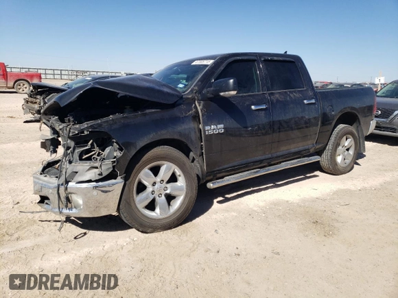 2016 Ram 1500 Big Horn with VIN 1C6RR6LGXGS414420, listed as a Copart auction lot 47305715 with 151,356 mi miles and Salvage Title. Bid and sale history available at carsss.com. Image 1.