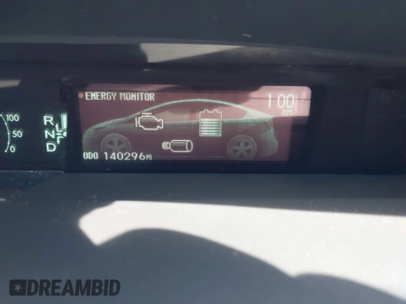 2013 Toyota Prius One with VIN JTDKN3DU4D1632511, listed as a IAAI auction lot 41834484 with 140,296 mi miles. Bid and sale history available at carsss.com. Image 7.