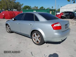 2003 Audi A4 3.0L with VIN WAULT68E13A355746, listed as a IAAI auction lot 41801676 with 189,947 mi miles. Bid and sale history available at carsss.com. Image 3.
