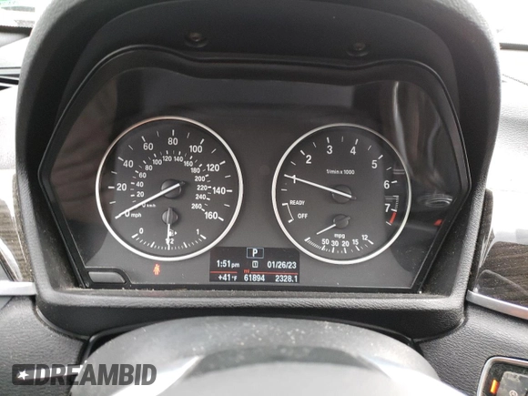 2018 BMW X1 xDrive28i with VIN WBXHT3C37J5K27663, listed as a Copart auction lot 38185933 with 61,894 mi miles. Bid and sale history available at carsss.com. Image 9.