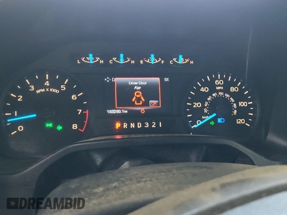 2016 Ford F-150 XL with VIN 1FTMF1E87GFB29378, listed as a IAAI auction lot 42619547 with 153,249 mi miles and . Bid and sale history available at DreamBid. Image 15.