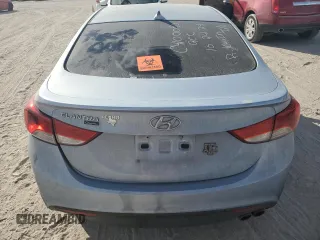 2013 Hyundai Elantra Coupe GS PZEV with VIN KMHDH6AE9DU005571, listed as a Copart auction lot 78087584 with 0 mi miles and Salvage Title. Bid and sale history available at carsss.com. Image 6.