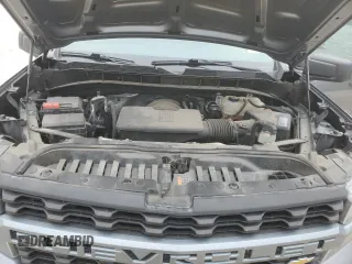2020 Chevrolet Silverado 1500 Custom with VIN 1GCRWBEH3LZ332479, listed as a Copart auction lot 88809145 with 54,834 mi miles and Salvage Title. Bid and sale history available at carsss.com. Image 12.