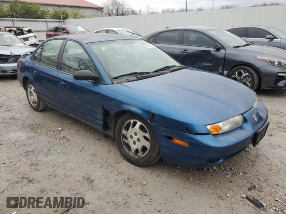 2000 Saturn SL with VIN 1G8ZK5276YZ238736, listed as a Copart auction lot 80936244 with 94,560 mi miles and Salvage title. Bid and sale history available at DreamBid. Image 4.