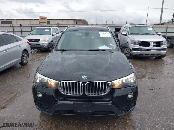 2015 BMW X3 xDrive28i with VIN 5UXWX9C58F0D47085, listed as a IAAI auction lot 41898918 with 110,202 mi miles. Bid and sale history available at carsss.com. Image 12.