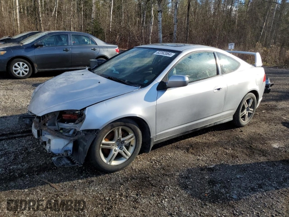 2003 Acura RSX with VIN JH4DC53833C802485, listed as a Copart auction lot 82262064 with 0 mi miles and Salvage Title. Bid and sale history available at carsss.com. Image 1.