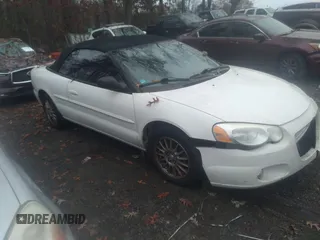 2004 Chrysler Sebring LXi with VIN 1C3EL55R04N176559, listed as a IAAI auction lot 41128748 with 63,856 mi miles and . Bid and sale history available at DreamBid. Image 1.
