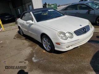 2004 Mercedes-Benz CLK-Class Cabriolet 3.2L with VIN WDBTK65G24T029860, listed as a Copart auction lot 74631484 with 113,583 mi miles and Non Repairable. Bid and sale history available at carsss.com. Image 4.