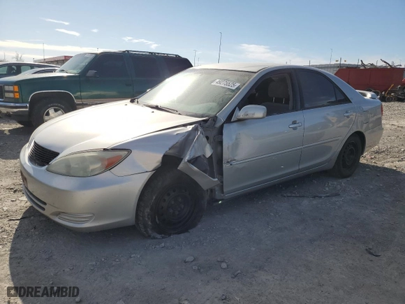 2004 Toyota Camry LE with VIN 4T1BE32K34U834803, listed as a Copart auction lot 49275525 with 185,427 mi miles and Salvage Title. Bid and sale history available at carsss.com. Image 1.