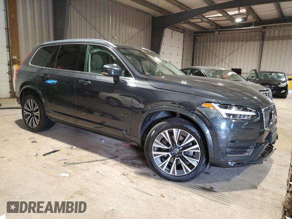 2021 Volvo XC90 Momentum with VIN YV4102PKXM1710558, listed as a Copart auction lot 83313424 with 40,759 mi miles and Salvage Title. Bid and sale history available at carsss.com. Image 4.