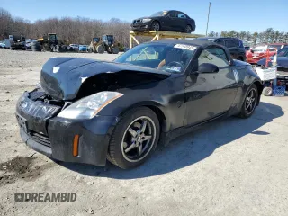 2005 Nissan 350Z Touring with VIN JN1AZ36A05M751145, listed as a Copart auction lot 47348945 with 139,477 mi miles and Salvage Title. Bid and sale history available at carsss.com. Image 1.
