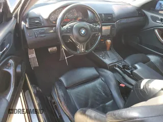 2001 BMW 3 Series 330Ci with VIN WBABN53421JU30014, listed as a Copart auction lot 46181895 with 238,938 mi miles and Salvage Title. Bid and sale history available at carsss.com. Image 8.