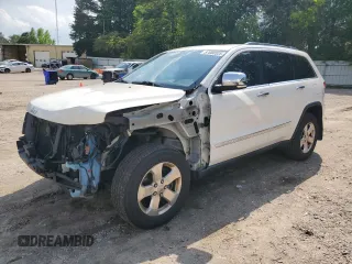 2012 Jeep Grand Cherokee Limited z VIN 1C4RJFBT0CC287342, wystawiony jako Copart lot #57000525 z przebiegiem 135 655 mil mil oraz Szkoda całkowita • Salvage title. Historia ofert i sprzedaży dostępna na DreamBid. Obrazek 1.