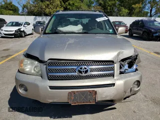 2006 Toyota Highlander Hybrid with VIN JTEEW21A860007516, listed as a Copart auction lot 74111734 with 253,482 mi miles and Salvage Title. Bid and sale history available at carsss.com. Image 5.