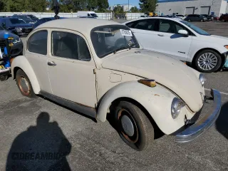 1974 Volkswagen Beetle with VIN 1142401102, listed as a Copart auction lot 87656295 with 40,458 mi miles and Salvage title. Bid and sale history available at DreamBid. Image 4.