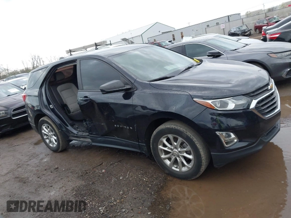 2020 Chevrolet Equinox LS with VIN 2GNAXHEV3L6284987, listed as a IAAI auction lot 41931605 with 77,134 mi miles. Bid and sale history available at carsss.com. Image 13.