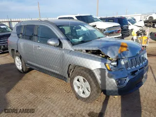 2016 Jeep Compass High Altitude Edition with VIN 1C4NJCEA1GD773763, listed as a IAAI auction lot 41601105 with 113,813 mi miles. Bid and sale history available at carsss.com. Image 1.
