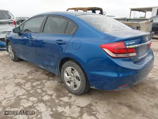 2015 Honda Civic Sedan LX with VIN 19XFB2F59FE014787, listed as a IAAI auction lot 41919895 with 202,959 mi miles. Bid and sale history available at carsss.com. Image 3.