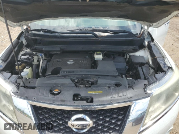 2014 Nissan Pathfinder Platinum with VIN 5N1AR2MN0EC714515, listed as a Copart auction lot 60979935 with 227,975 mi miles and Salvage title. Bid and sale history available at DreamBid. Image 11.