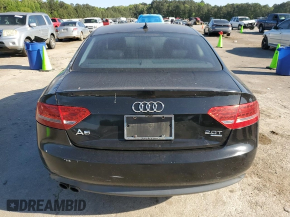 2011 Audi A5 Premium Plus with VIN WAULFAFRXBA012707, listed as a Copart auction lot 53368165 with 149,462 mi miles and Clean title. Bid and sale history available at DreamBid. Image 6.
