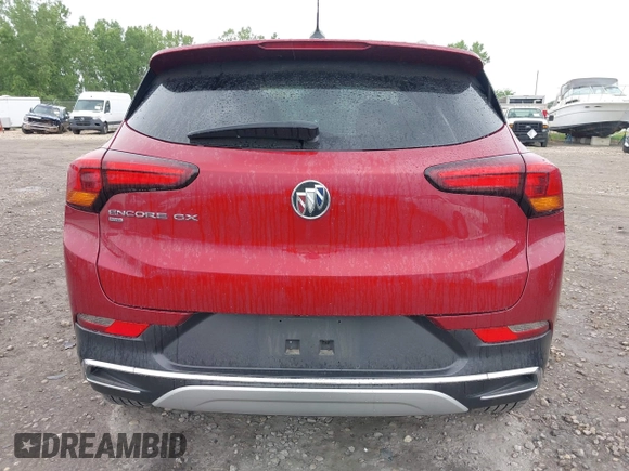 2021 Buick Encore GX Essence with VIN KL4MMGSL5MB118720, listed as a IAAI auction lot 42526561 with 135,855 mi miles and . Bid and sale history available at DreamBid. Image 16.