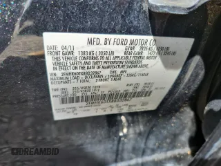 2011 Ford Flex Limited z VIN 2FMHK6DTXBBD32867, wystawiony jako Copart lot #60124965 z przebiegiem Nie podano mil oraz Szkoda całkowita • Salvage title. Historia ofert i sprzedaży dostępna na DreamBid. Obrazek 13.