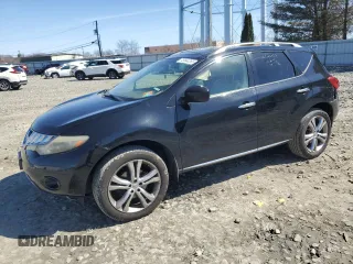 2009 Nissan Murano LE with VIN JN8AZ18W29W113536, listed as a Copart auction lot 49544265 with 192,695 mi miles and Salvage Title. Bid and sale history available at carsss.com. Image 1.