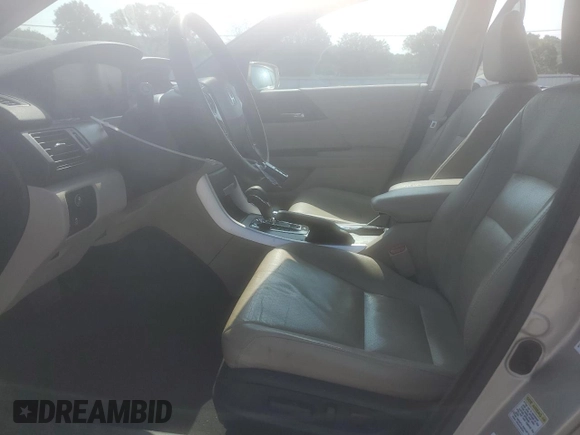 2015 Honda Accord EX-L с VIN 1HGCR6F50FA005390, выставлен на аукционе Copart как лот 60300555 с пробегом 168 330 миль миль и Списание • Salvage title. История ставок и продаж доступна на DreamBid. Изображение 7.