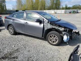 2019 Toyota Prius LE with VIN JTDL9RFU6K3005433, listed as a Copart auction lot 53310095 with 88,271 mi miles and Salvage Title. Bid and sale history available at carsss.com. Image 4.